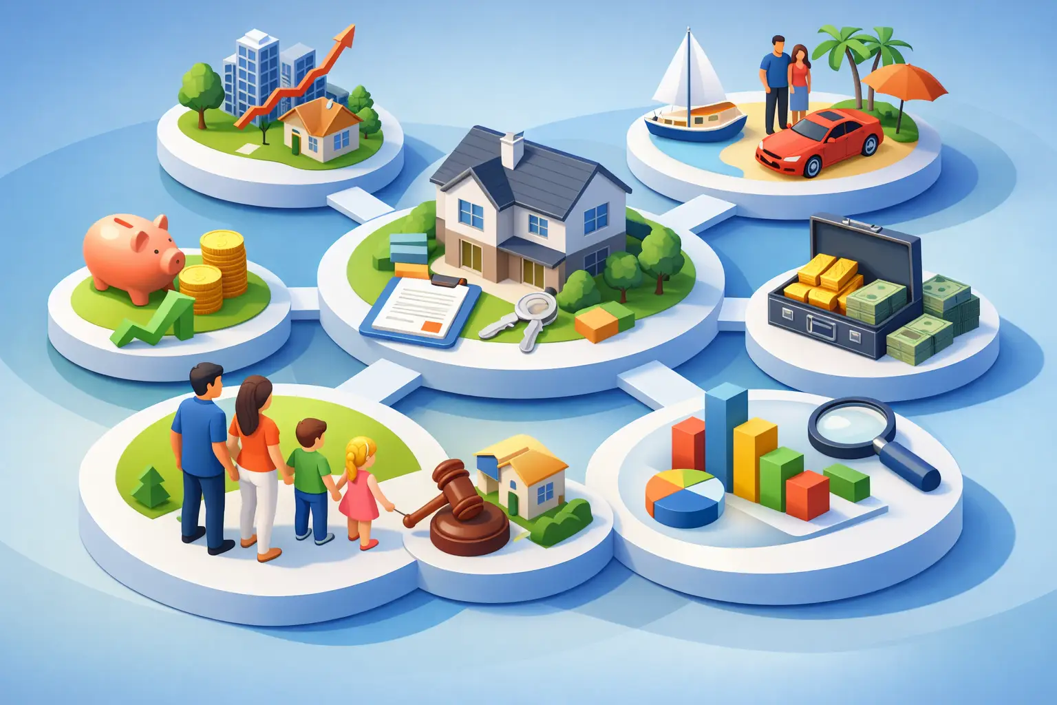 Guide gestion patrimoine famille en 7 décisions