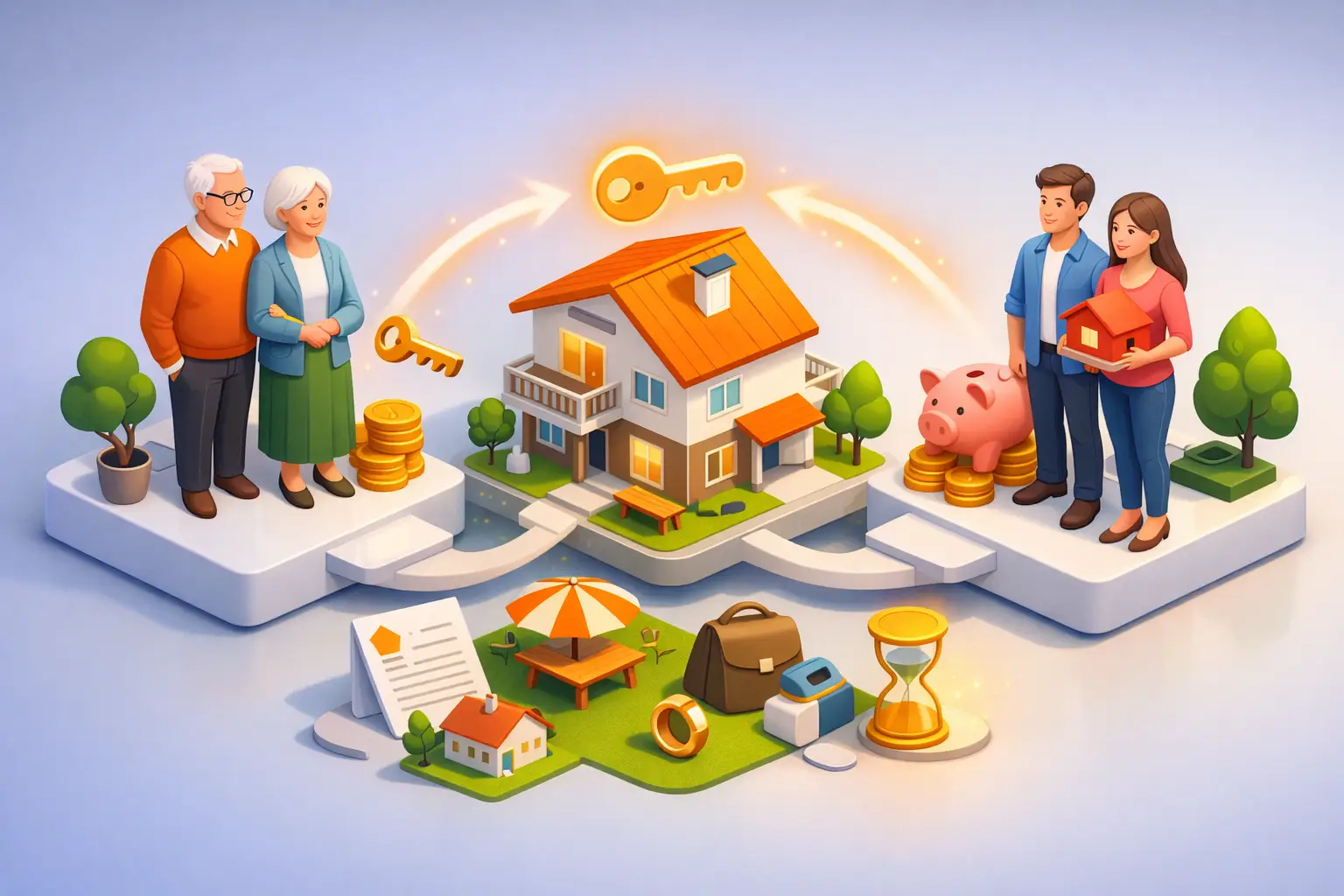 Donation avec réserve d’usufruit en pratique